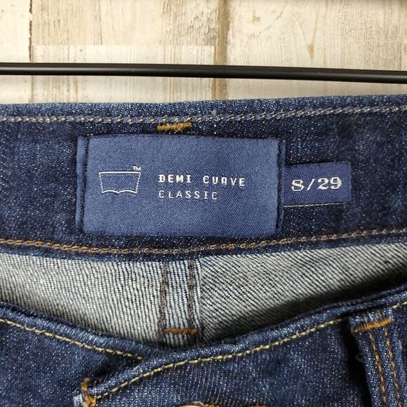 Levi's Demi Curve Classic Jeans Blue Size 8 - Picture 3 of 10